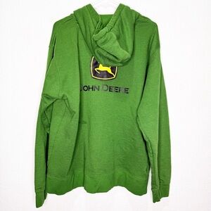 John Deere Full Zip Unisex Hoodie